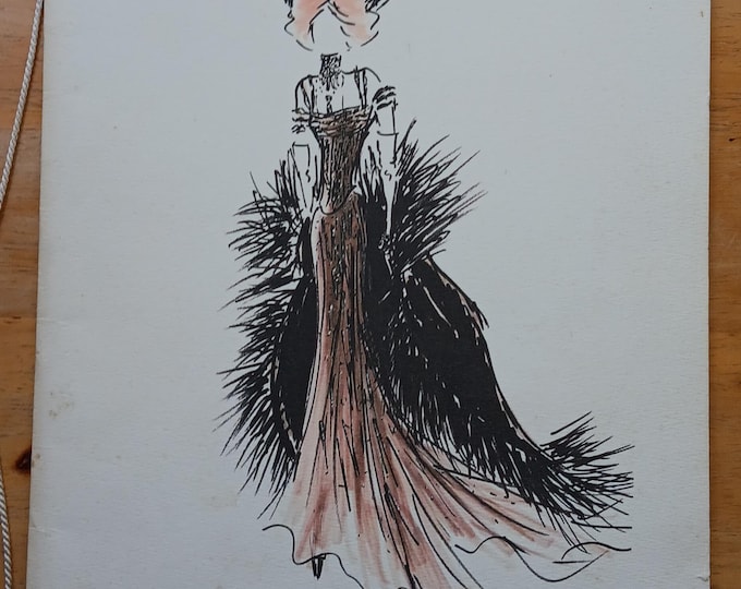 Concorde Menu Air France New York to Paris Marc Bohan design w/ Swiss Air Menu