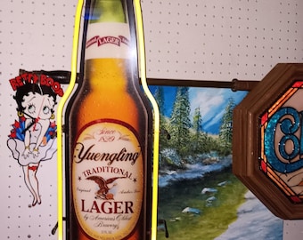 Vintage Yuengling Neon Sign Bar Decor Beer Advertising
