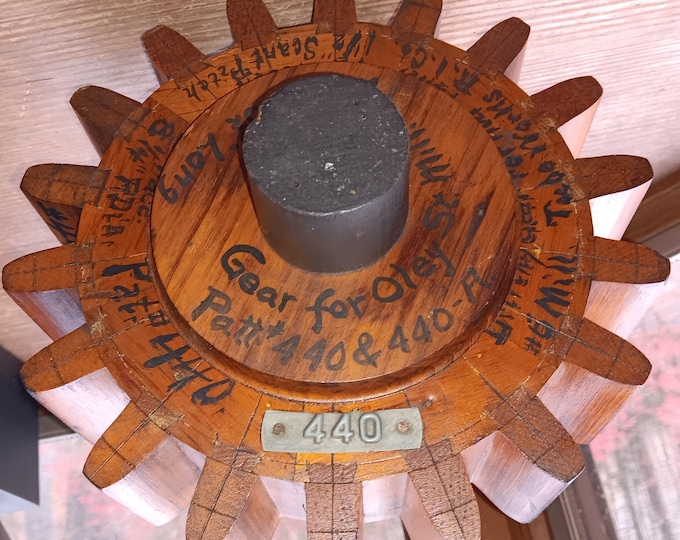 Wooden Gear Architectural Model Oley Street Mill Reading PA