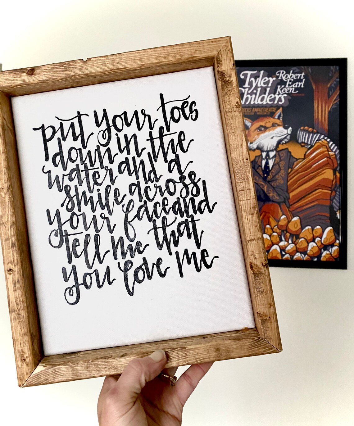 Lady May Lyrics Sign Hand Painted Wood Framed Art Print Etsy lady-may-lyrics-sign-hand-painted-wood-framed-art-print-etsy