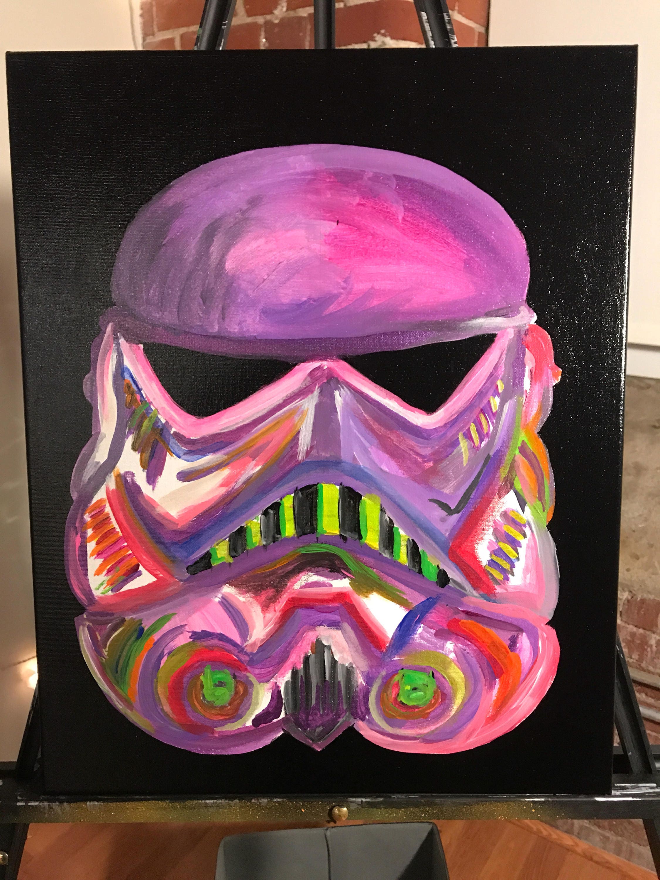 Pink Storm Trooper | Etsy