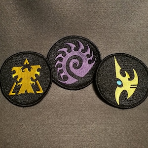 Starcraft-borduurpatch - Terran/Zerg/Protoss