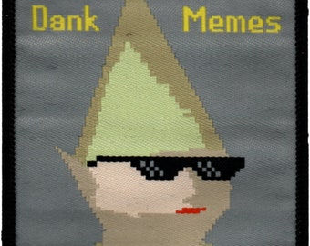 Gnome Child - Dank Memes - woven patch