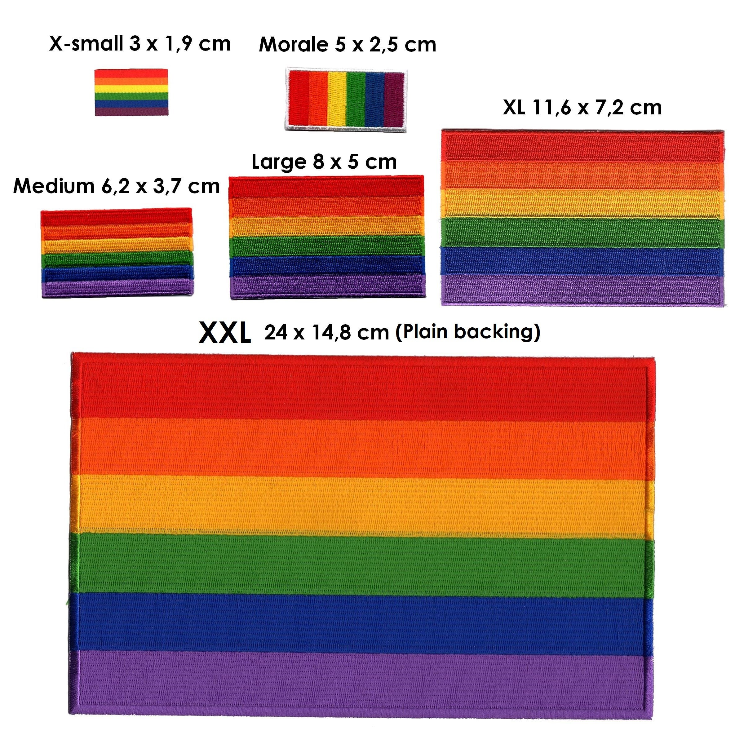 Mexico flag patch, 3.5cm x 2.5cm