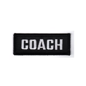 Coach - Gestickter Aufnäher