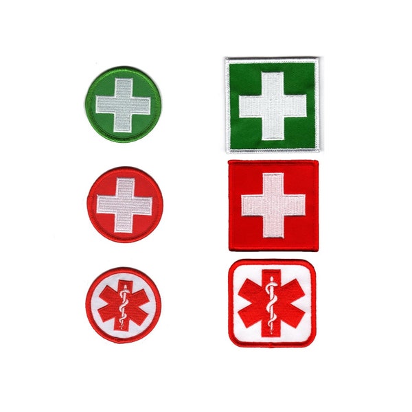 First Aid / Medic embroidery patches