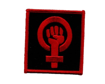 Feminist symbol patch