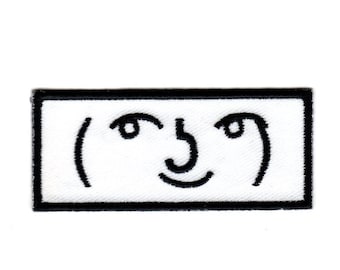 Lenny Face - Parche de hierro