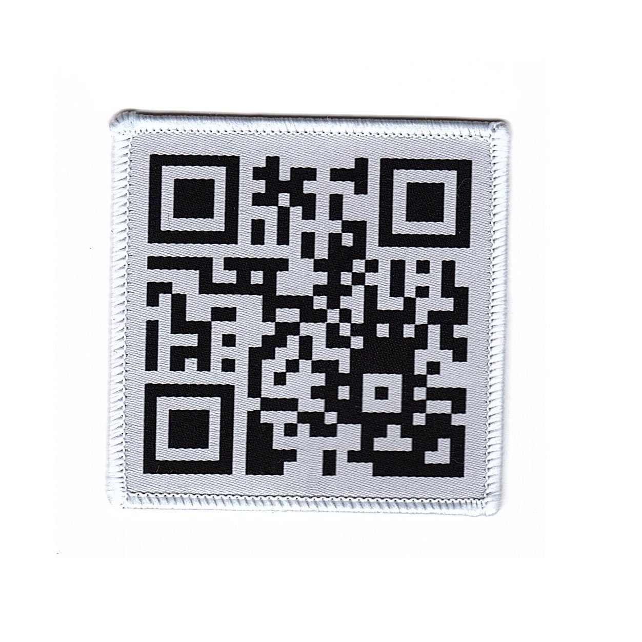 Qr-code - Rick Roll - Woven Patch - Iron On - Etsy
