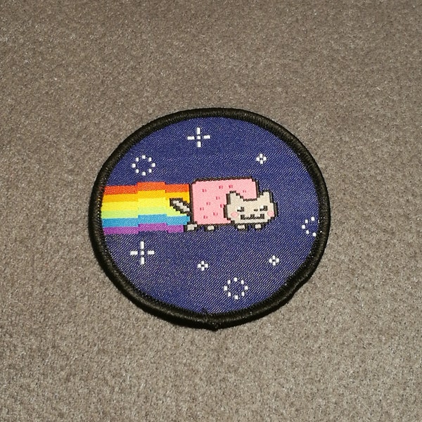 Nyan Cat - patch tissé