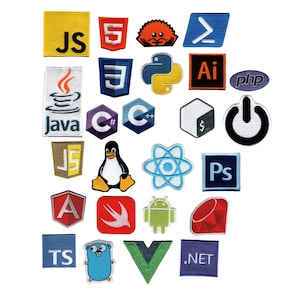 Programming / program / Computer-related embroidery patches