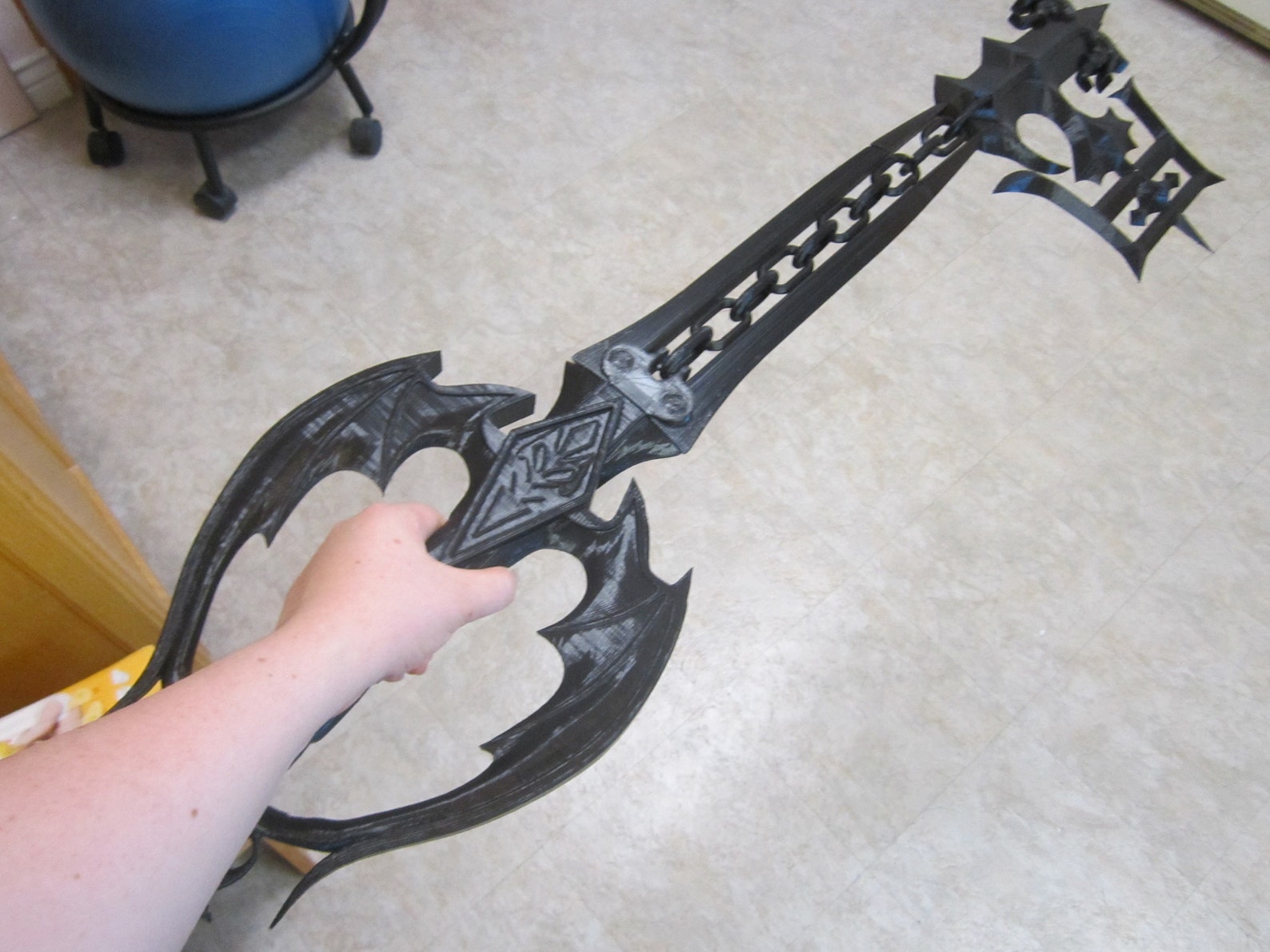 Oblivion Keyblade Kit/ 3d Printed / Keyblade / Kingdom Hearts Etsy