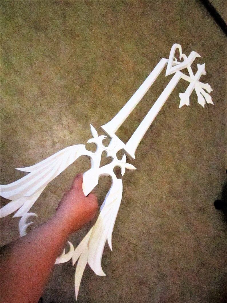 3d Printed Oathkeeper Keyblade Kit / Kingdom Hearts / Sora - Etsy