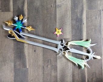 3d Printed Oathkeeper Keyblade Kit / Kingdom Hearts  / Sora cosplay / Kingdome hearts cosplay / Roxas cosplay / 3d printed / comic con