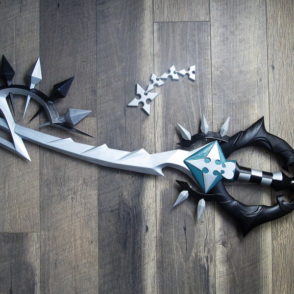 Two Becomes One Keyblade Kit/ 3d printed / keyblade / kingdom hearts / sora / roxas / riku / cosplay / comicon / kingdom hearts prop