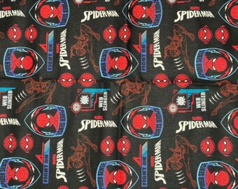 Marvel Spiderman Web Crawler woven cotton fabric from Springs Creative 73252A620715 licensed