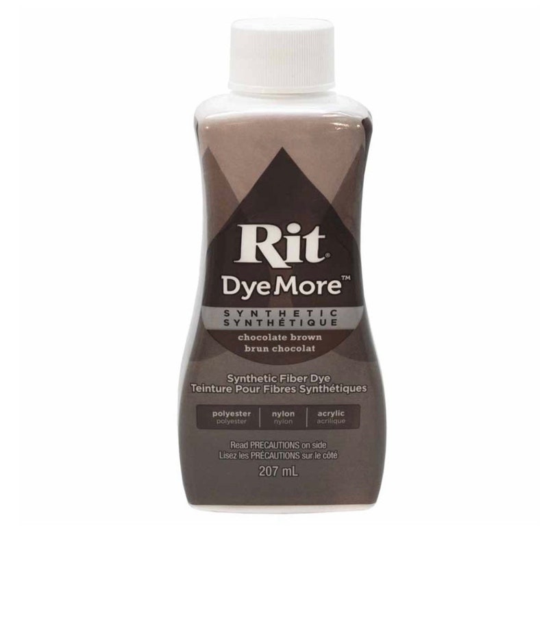 Chocolate Brown Rit DyeMore Liquid Fabric Dye 7 oz 207ml Etsy
