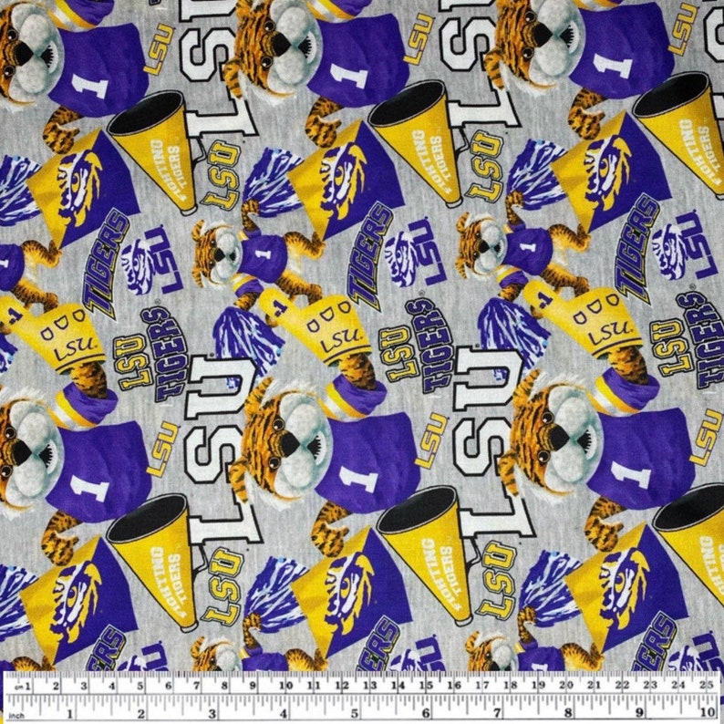 LSU Printed Cotton