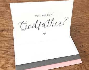 Will You Be My Godfather Card