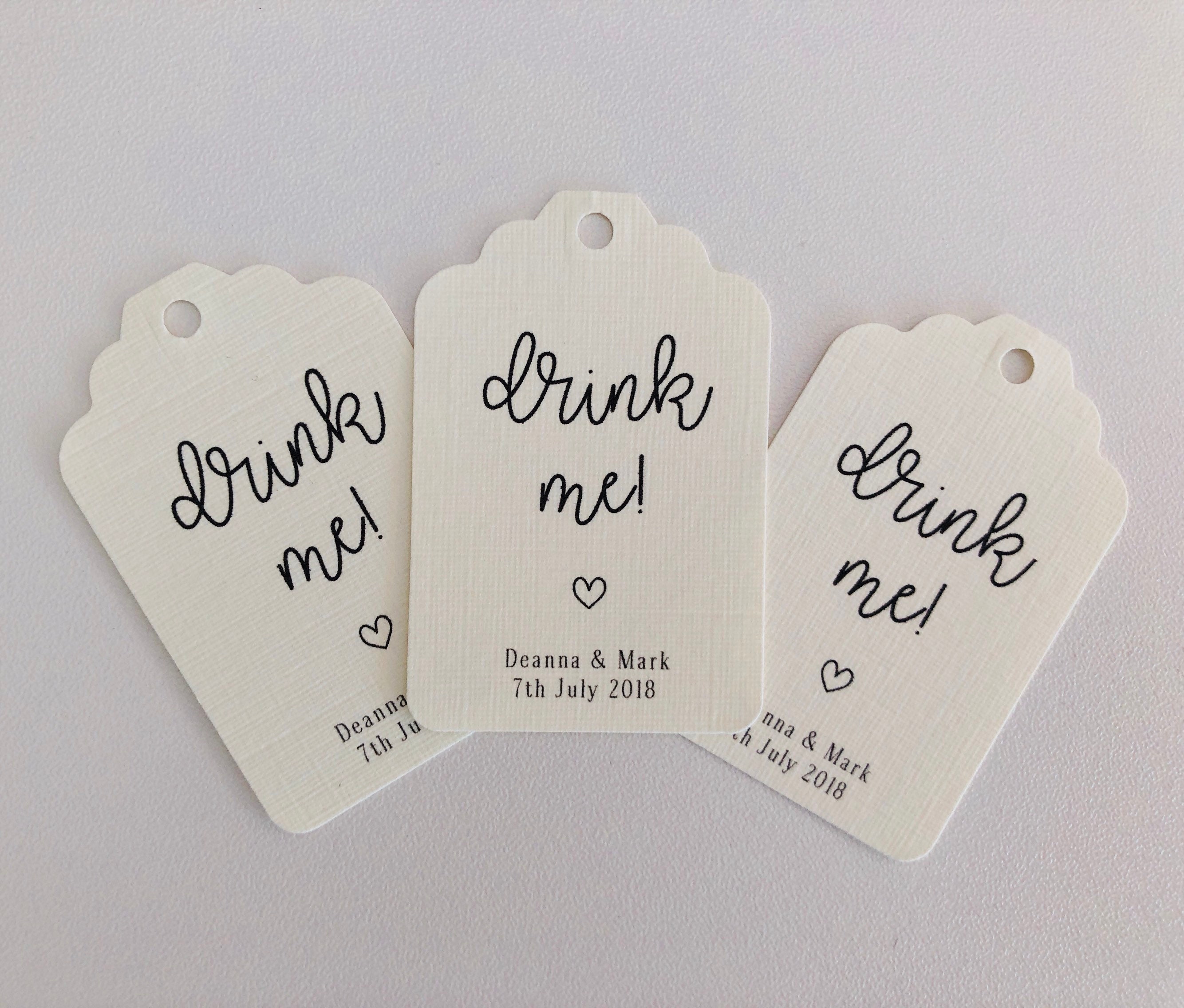 Personalised Wedding Favour Tags Luggage Style Thank You | Etsy