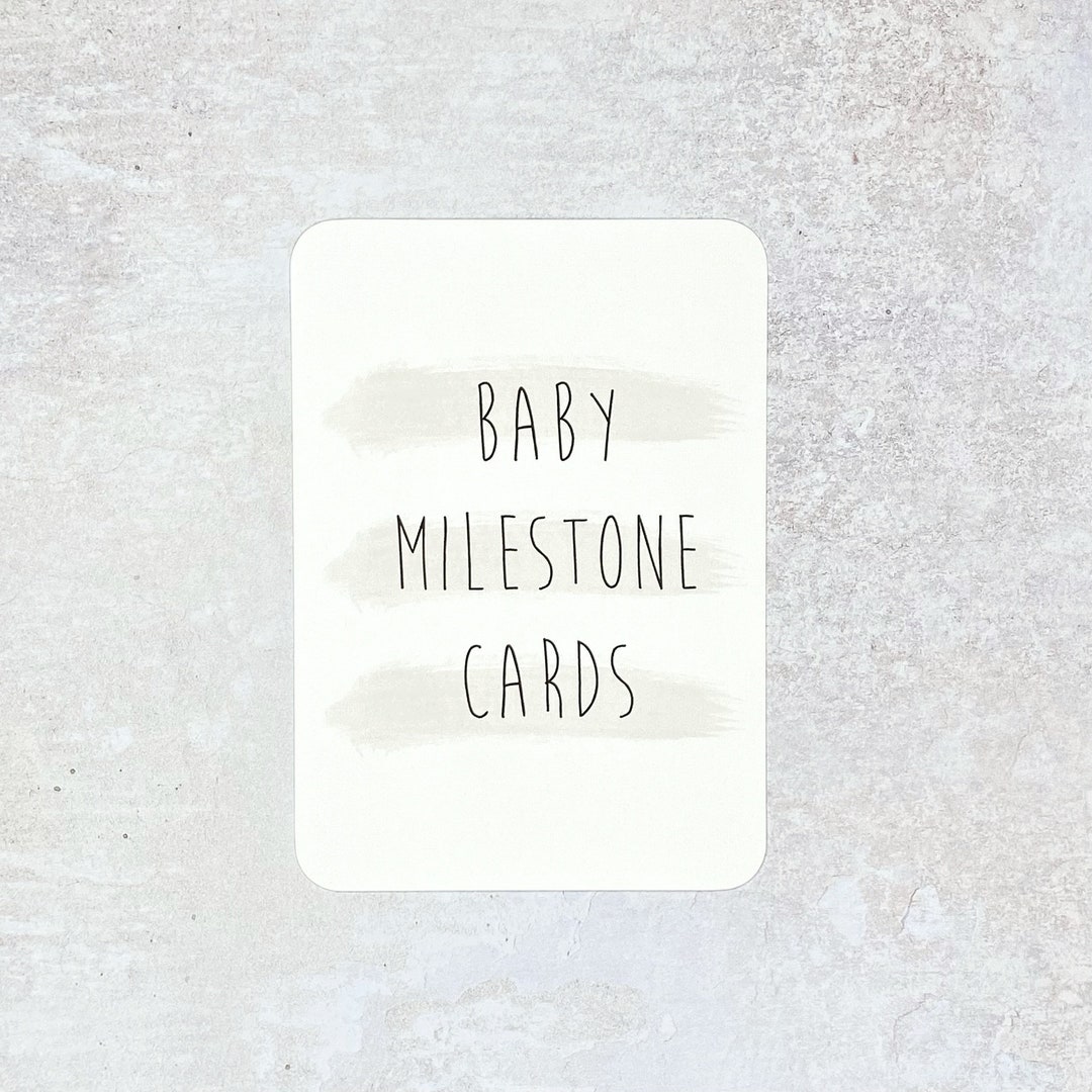 Baby Milestone Cards - Blush Pink Theme - Etsy UK