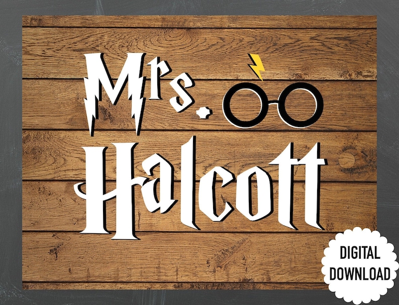 Harry Potter Trainer Signs or symptoms, Printable, Electronic Down load, Instructor Appreciation Items, Harry Potter Present photograph about Harry Potter Printable Signs named Harry Potter Trainer Indications, Printable, Electronic Down load, Instructor Appreciation Presents, Harry Potter Present