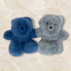 Real Baby Alpaca Fur Teddy Bear: Handmade Peruvian Stuffed Animal