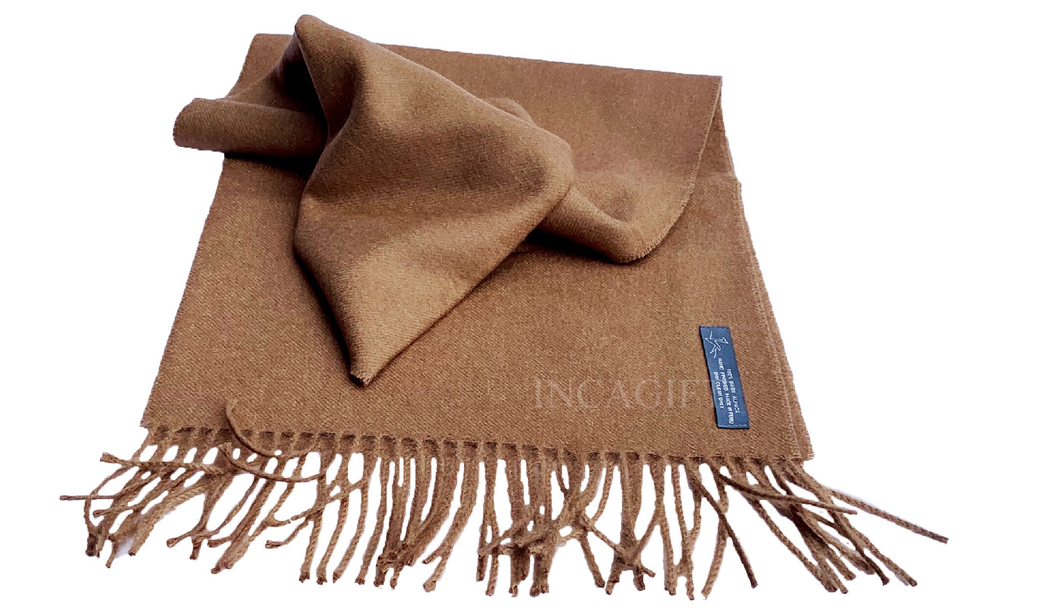 Scarves luxurious baby alpaca manufactured in Peru