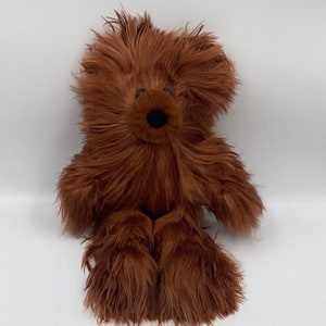 Ours En Peluche Bébé Alpaga Suri – Fourrure Naturelle Camel – 10 Pouces – Inca Gift Pérou