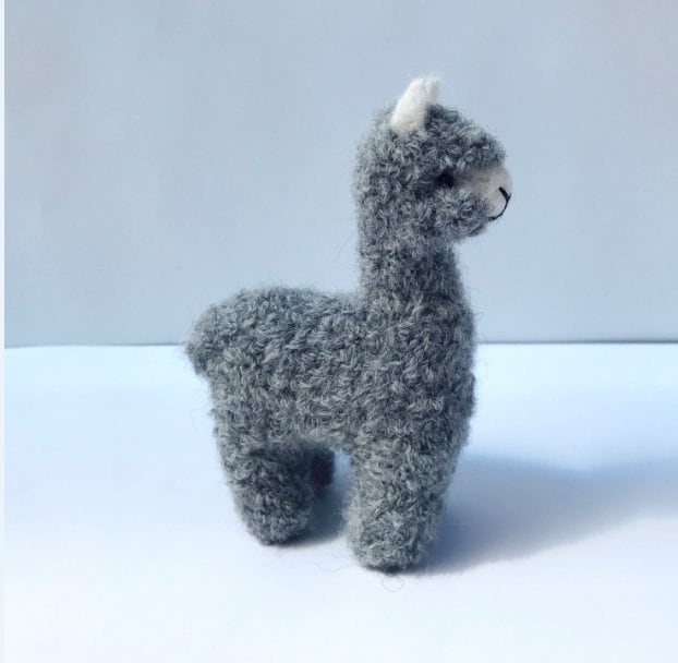 Needle Felted Alpaca Sculptures: Felted Animals by Hand in Alpaca Fiber ...