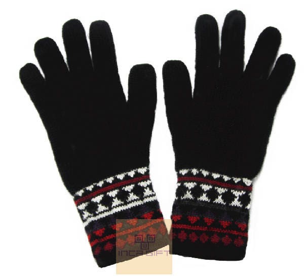 100 ALPACA alpaca gloves handmade in Peru Alpaca gloves for men