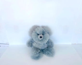 11IN Real Baby Alpaca Fur Teddy Bear: Handmade Peruvian Stuffed Animal