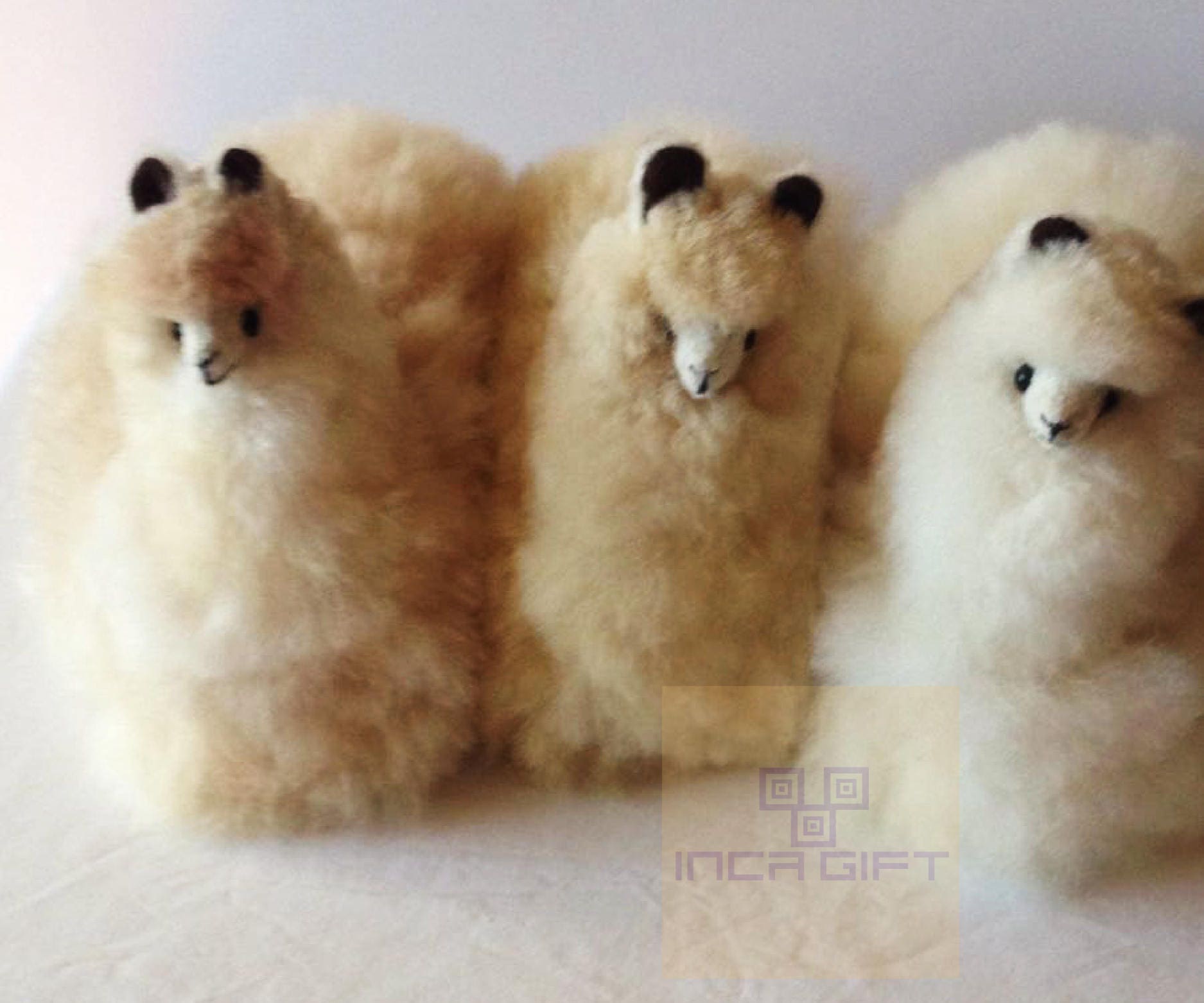 alpaca fur stuffed animal