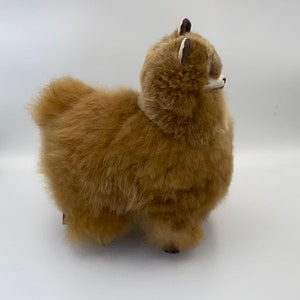 13 IN  Handmade Alpaca Stuffed Animal Plush Alpaca 13 IN/ Llama  fur teddy alpaca handmade Peruvian alpaca fur stuffed animal toy