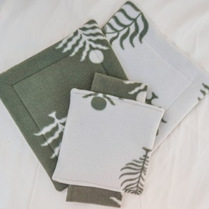Fern Rabbit Potty Pad Absorbent Mats for Wooden Castle, 11&quot;x12&quot; Rectangle Pee Pads