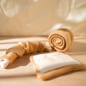 Pastry Forager Set | Rabbit 3 Piece Boredom Buster Enrichment for Rabbits, Chinchillas, and Other Small Pets