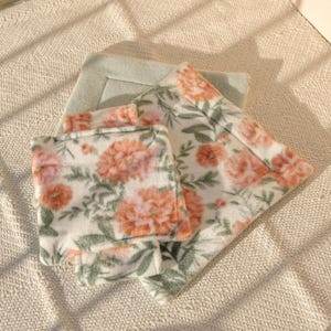 Carnation Rabbit Potty Pad Absorbent Mats for Wooden Castle, 11"x12" Rectangle Pee Pads