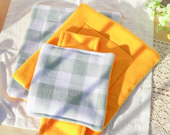 Picnic Rabbit Potty Pad Absorbent Mats for Wooden Castle, 11"x12" Rectangle Pee Pads