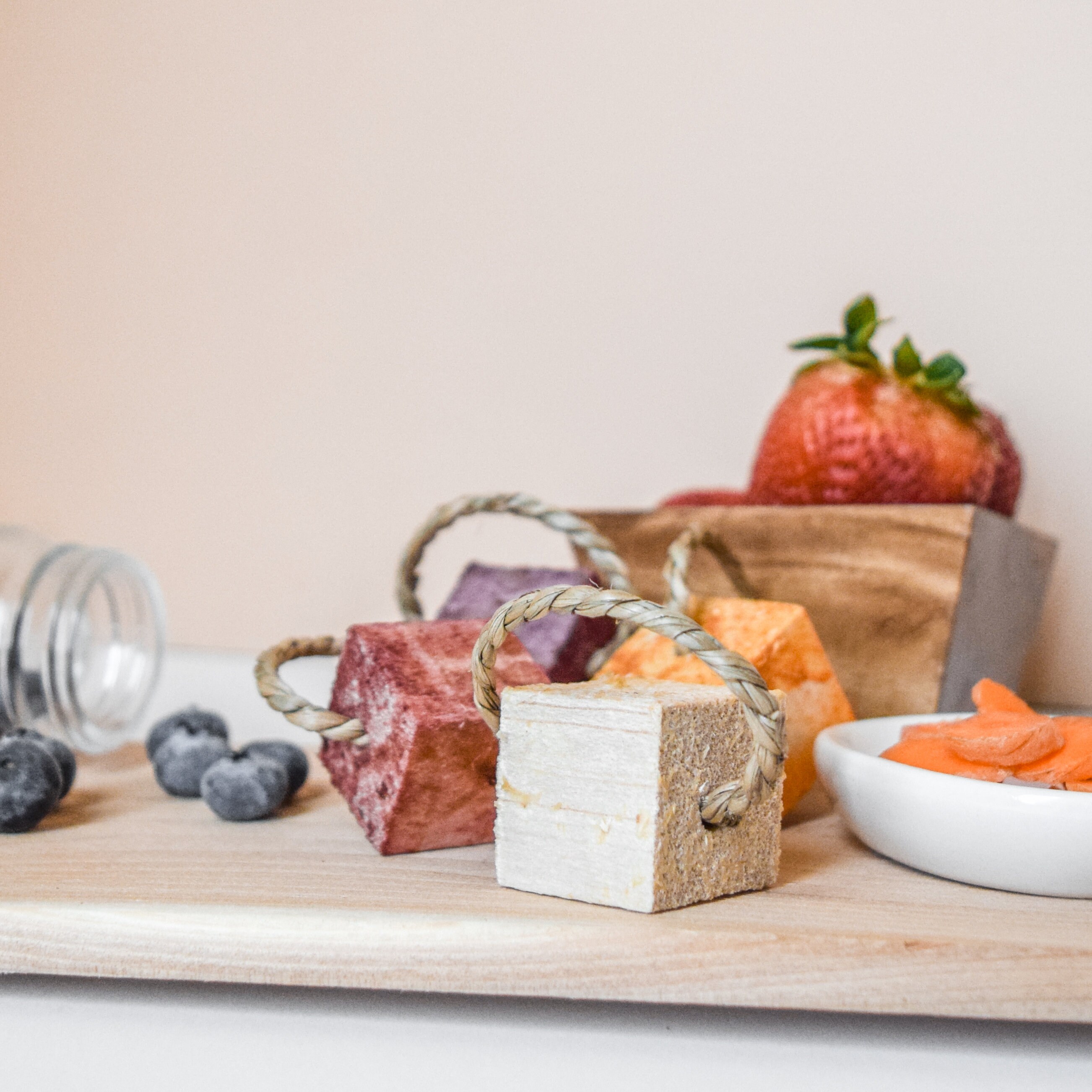 Balsa Throws Fruit Infused Balsa Wood for Rabbits Guinea Etsy