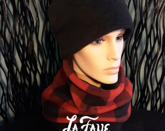 Adult Neck Warmer | LaFaye Neck Gaiter | Custom Scarf | Fleece Scarf (Reversible)