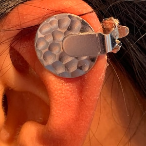 Ear Keloid Compression Clip Single clip on earring for post-op keloid treatment image 9