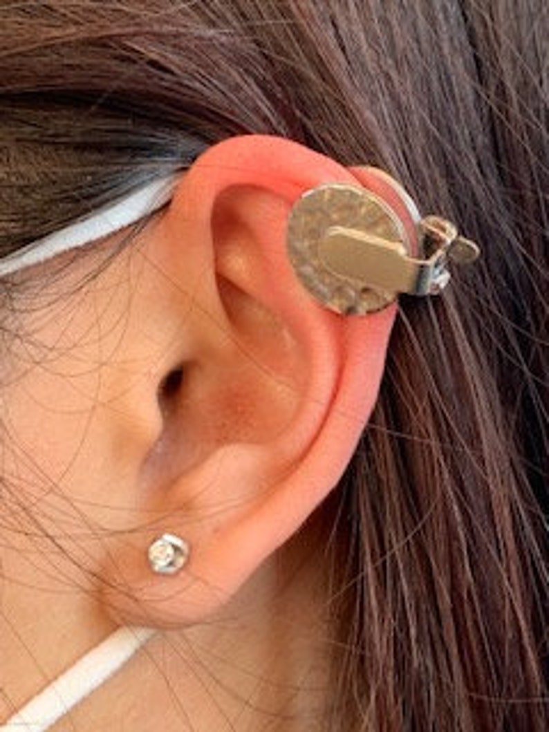 Clip di compressione dei cheloidi dell'orecchio: clip singola sull'orecchino per il trattamento dei cheloidi post-operatori immagine 6