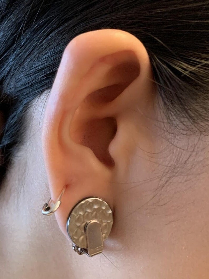 Keloid Ear Compression Clip Pair of Clip on Earrings for Etsy