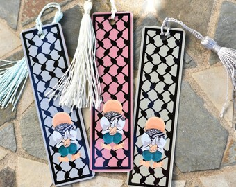 Handala Metal Sublimated Palestinian Bookmarks – Personalized Options Available!