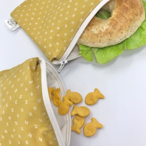 Sunshine Wiederverwendbare Sandwich-Tasche, wiederverwendbare Lunchbag, wiederverwendbare Snacktasche, wiederverwendbare Lebensmitteltasche, Lunchbag, Lunchbag, Snackhalter, Sandwich