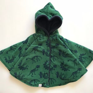 Dino Fossil Car Seat Poncho, Car Seat Cover, Kids Poncho, Kids Winter Poncho, Car Seat Coat, Car Seat Jacket, Kids Winter Cape