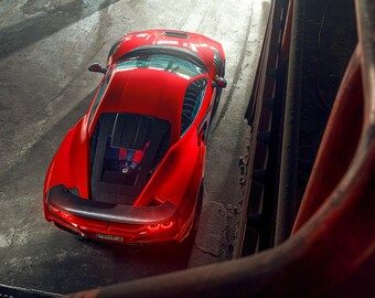 Ferrari F8 Tributo Etsy