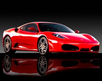 24\u201dx36\u201d Ferrari F430 Spider Premium High Gloss Art Print Poster. 430P
