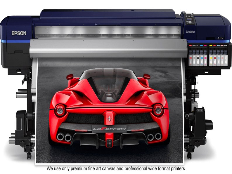 676 Ferrari LaFerrari Canvas Wall Art Print Photo Ready to Hang