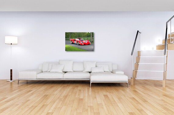 Ferrari 512 S - Premium High Gloss Art Print Poster. (370P) (24